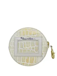 Anuschka Abstract Textured Leather Zip Around Wallet