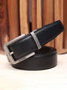 WINSOME DEAL Men Tang Textured Formal Belt