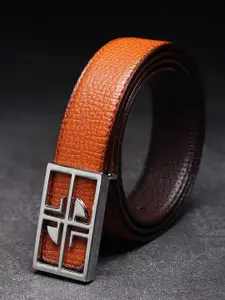 WINSOME DEAL Men Textured Formal Belt