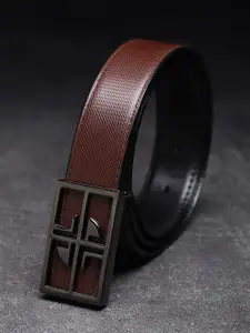 WINSOME DEAL Men Textured Formal Belt