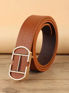 WINSOME DEAL Men Textured Formal Belt