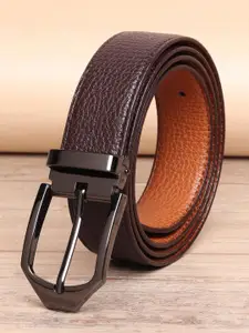 WINSOME DEAL Men Textured Formal Belt