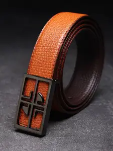 WINSOME DEAL Men Textured Formal Belt