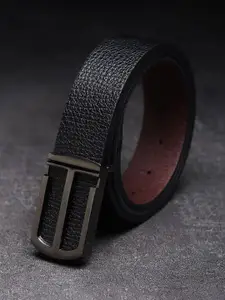 WINSOME DEAL Men Textured Formal Belt