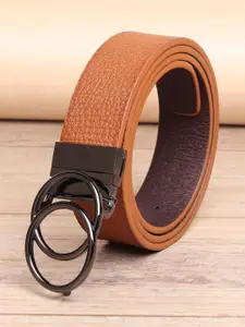 WINSOME DEAL Men Textured Formal Belt