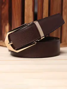 WINSOME DEAL Men Textured Formal Belt