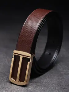 WINSOME DEAL Men Textured Formal Belt