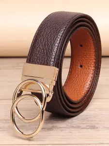 WINSOME DEAL Men Textured Formal Belt