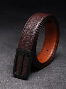 WINSOME DEAL Men Textured Formal Belt
