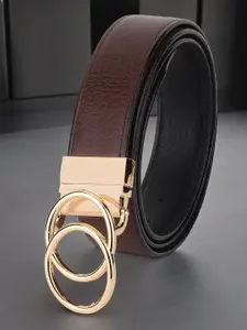 WINSOME DEAL Men Textured Formal Belt