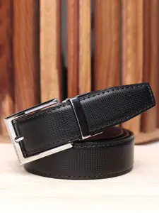 WINSOME DEAL Men Tang Textured Formal Belt