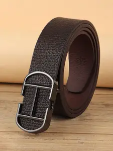 WINSOME DEAL Men Textured Formal Belt