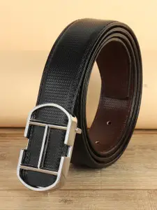 WINSOME DEAL Men Textured Formal Belt