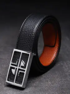 WINSOME DEAL Men Textured Formal Belt