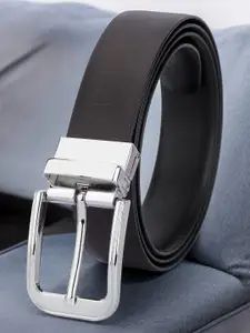 WINSOME DEAL Men Tang Textured Formal Belt