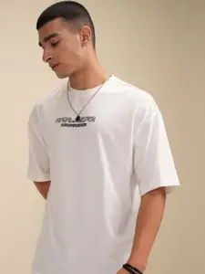 HIGHLANDER Men  Graphic Printed cotton T-shirt