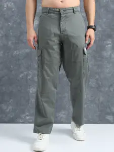 The Roadster Lifestyle Co Cotton Relaxed-Fit Cargos