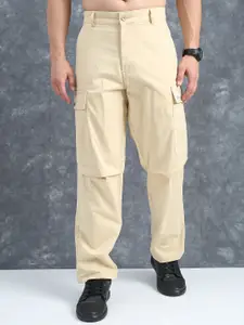 The Roadster Lifestyle Co Cotton Relaxed-Fit Cargos