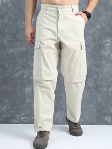 The Roadster Lifestyle Co Relaxed Fit Cotton Cargo Trousers