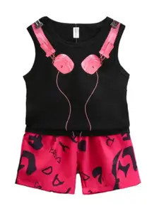 StyleCast x Revolte Boys T-shirt with Shorts