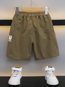 StyleCast x Revolte Boys Green Mid Rise Cargo Shorts