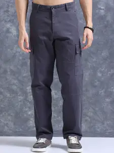 The Roadster Lifestyle Co Cotton Relaxed-Fit Cargos