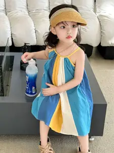 StyleCast x Revolte Colourblocked A-Line Dress