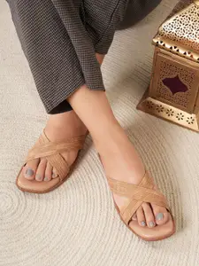 DressBerry Women Party One Toe Flats