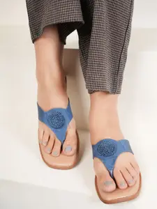 DressBerry Women Party Open T-Strap Flats