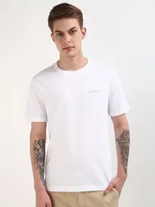 Calvin Klein Jeans Men Solid Round Neck Cotton T-Shirt