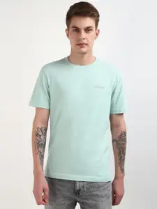 Calvin Klein Jeans Men Solid Round Neck Cotton T-Shirt