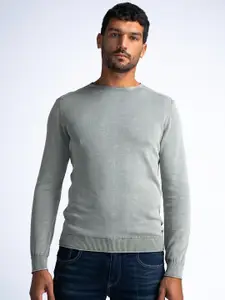 Petrol Pure Cotton Pullover