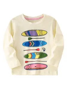StyleCast Boys Graphic Printed Round Neck T-shirt