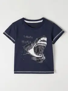 StyleCast Boys Graphic Printed Round Neck T-shirt