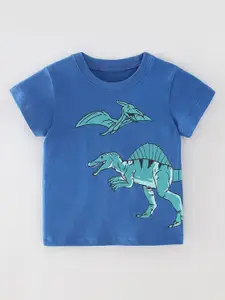 StyleCast Boys Graphic Printed Round Neck T-shirt