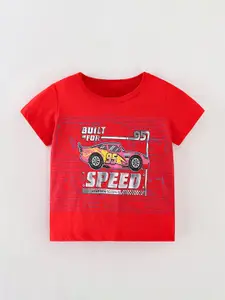 StyleCast Boys Graphic Print Round Neck T-shirt