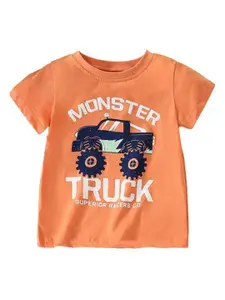 StyleCast Boys Graphic Printed Round Neck T-shirt