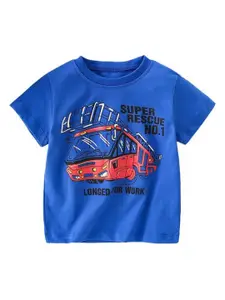StyleCast Boys Graphic Printed Round Neck T-shirt