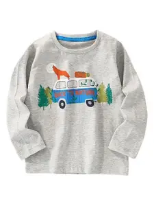 StyleCast Boys Graphic Printed Round Neck T-shirt