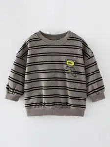 StyleCast Boys Long Sleeves Round Neck Cotton T-shirt