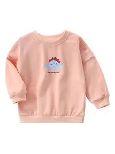 StyleCast Girls Graphic Printed Round Neck Cotton T-shirt