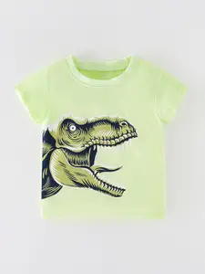 StyleCast Boys Humour and Comic Printed Round Neck Cotton T-shirt