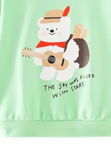 StyleCast Girls Graphic Printed Round Neck Cotton T-shirt