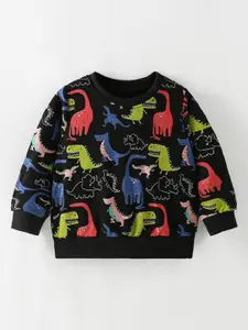 StyleCast Boys Conversational print Printed Round Neck Cotton T-shirt