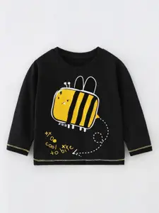 StyleCast Boys Typography Printed Round Neck Cotton T-shirt