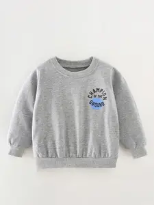 StyleCast Boys Round Neck Solid T-shirt