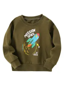 StyleCast Boys Graphic Printed Round Neck T-shirt