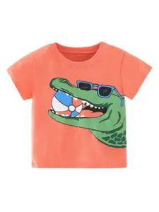 StyleCast Boys Graphic Printed Round Neck T-shirt