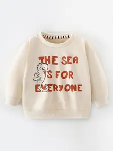 StyleCast Boys Typography Printed Round Neck T-shirt