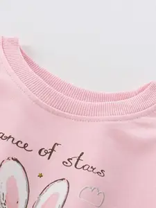 StyleCast Girls Graphic Printed  Round Neck T-shirt